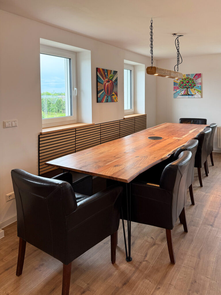 ferienhaus esszimmer