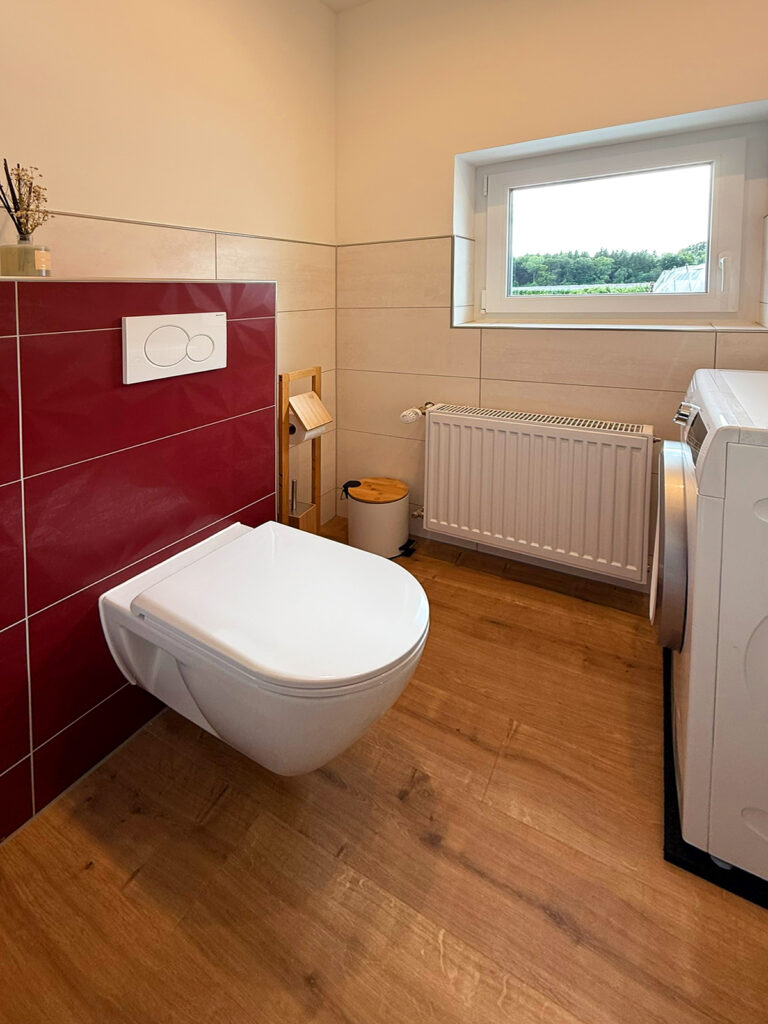toilette EG waschmaschine
