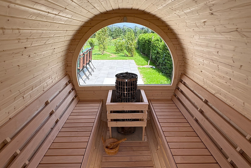 ferienhaus mit sauna